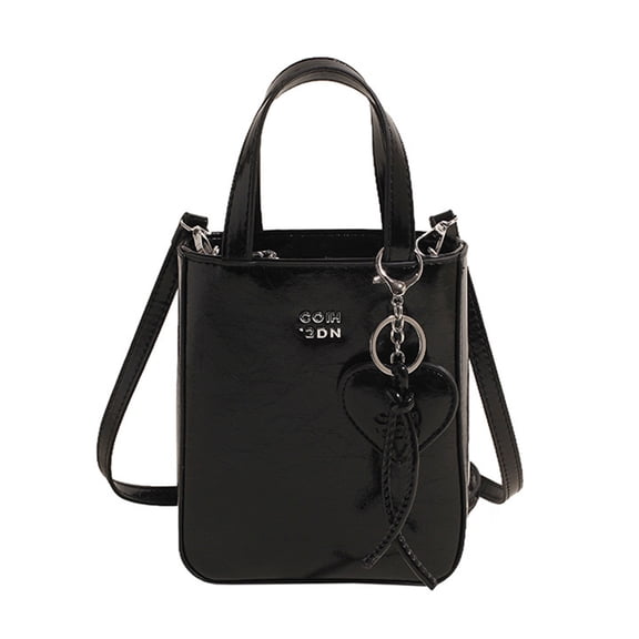 Women Bag Trendy Shoulder Bag Korean Styles Handbag Purse PU Leather Crossbody Bag Top Handle Bag Small Square Bag