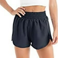 thumbnail image 1 of Women Baggy Shorts New Athletic Shorts for Women 2025 Elastic Waisted Workout Shorts Gym Running Short Pants with Pockets Navy L, 1 of 8