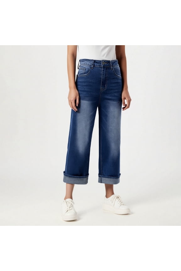 Women Baggy Wide Leg Boyfriend Jeans Straight Leg Stretchy Denim Pants Jag Cords Denim Boot Cut High Waist Women Pants Temp Life Leggings Jean Pants for Women Cut up Women Jean Stretch M1 Denim 20w