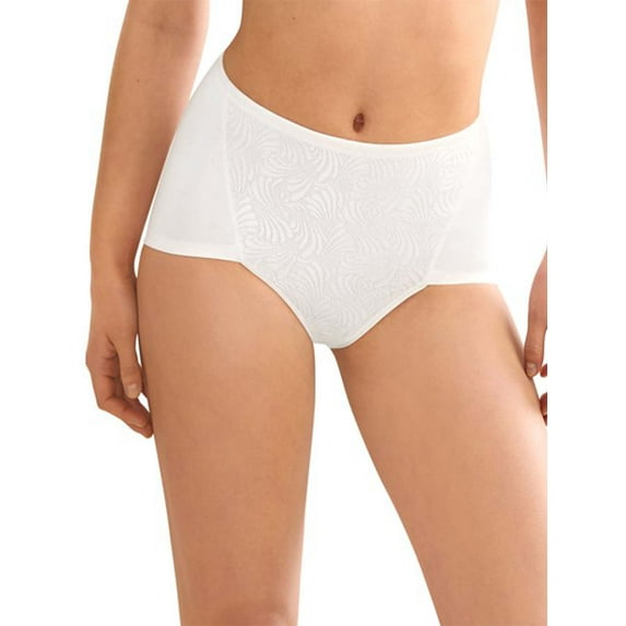 Women Bali Ultra Control Cottony Brief Panty, 2 Pack
