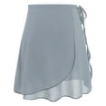 thumbnail image 1 of Women Ballet Dance Wrap Skirt Chiffon, 1 of 5