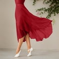 thumbnail image 1 of Women Ballet Wrap Skirt Elegant Dance Skirts A-Line Casual Wear for Performance and Everyday Use, 1 of 3