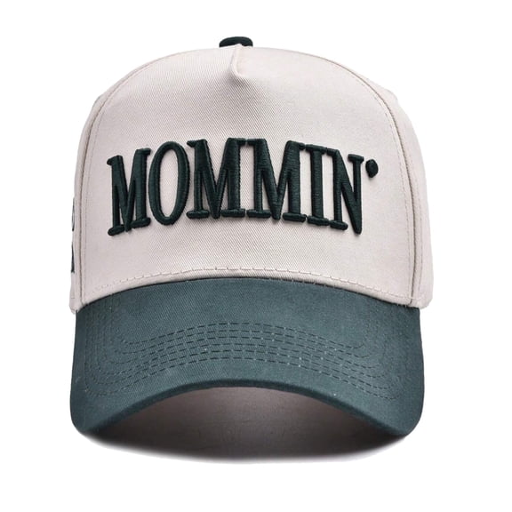 Women Baseball Cap, Embroidery Letters Adjustable Hat Ponytail Baseball Hat For Casual Daily