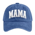 thumbnail image 1 of Women Baseball Cap Mama Hats For Women Adjustable Mini Baseball Cap Funny Idea For Mom Day, 1 of 3