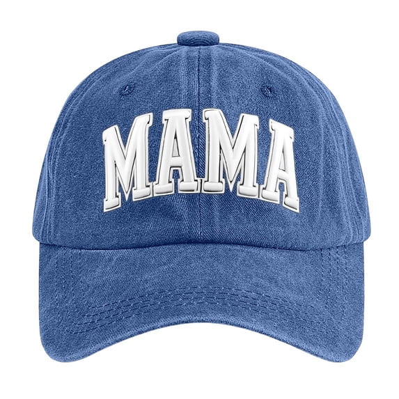 Women Baseball Cap Mama Hats For Women Adjustable Mini Baseball Cap Funny Idea For Mom Day