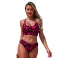 thumbnail image 1 of Women Bathing Suits Womens Bikini Floral Print Tankini Swimsuit Bikini Separates Two Piece Bathing With, 1 of 6
