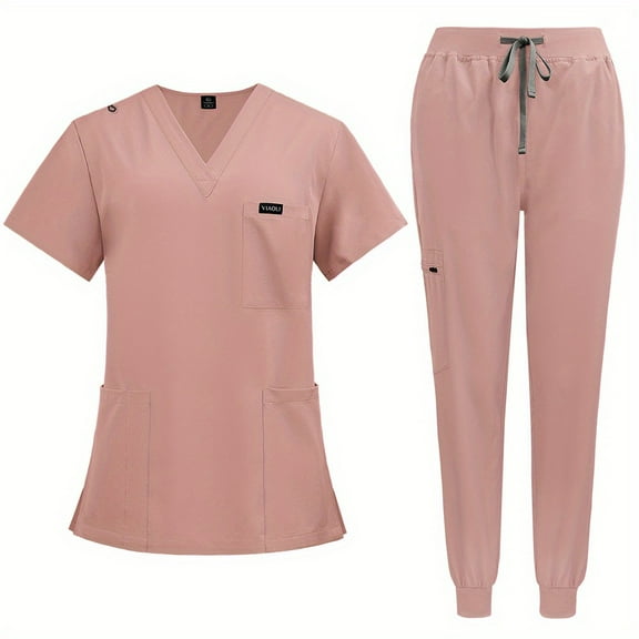 Women Beautician Spa Workwear Doctor Nurse Nursing Uniforms Pharmacy Dentistry Clothes Pet Shop Vet Work Suit