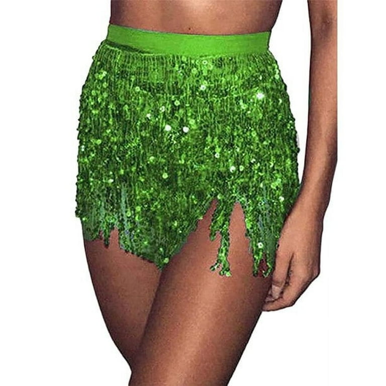 Fringe skirt green 2025