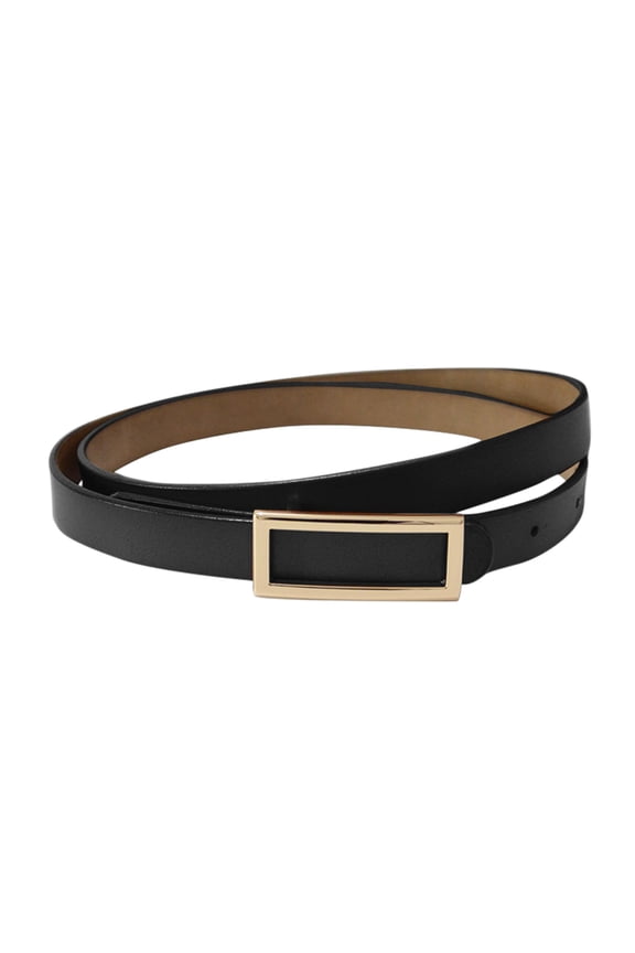 Women Belt Women's Casual Decoration Real Cowhide Square Buckle Thin Belt Leather Belt Thick Belt Bags for Women Designer Thick Belts for Men Belt Mens Dress Customize Belts Big And Tall Designer