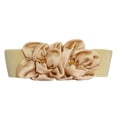 thumbnail image 1 of Women Belts for Jeans Dressy Black Belts for Women Evening Dress Pants Wide Stretch Belts for Women Wide Belts for Women Fashion Elastic Belt for Dresses Wide Belts for Women,Beige, 1 of 8