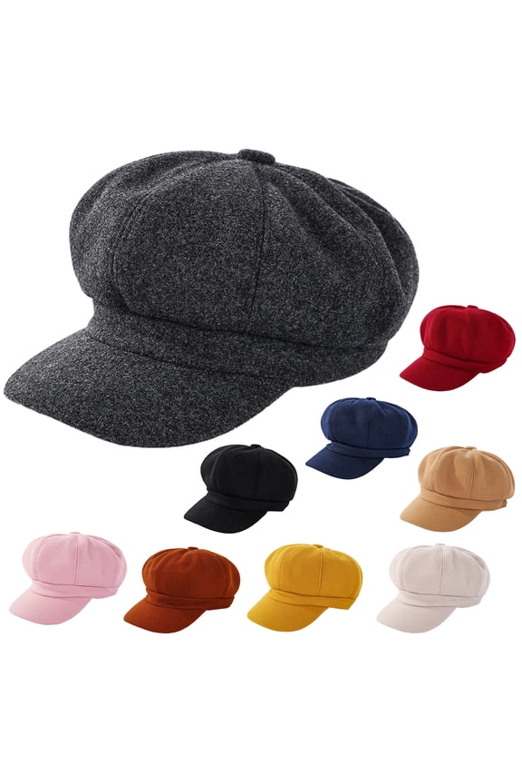 Women Beret Newsboy Hat French Wool Cap Classic Autumn Spring Winter Hats