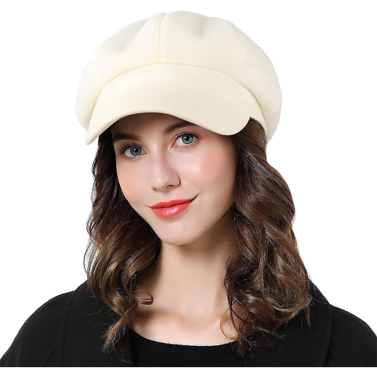 Women Beret Newsboy Hat French Wool Cap Classic Autumn  display picture 2