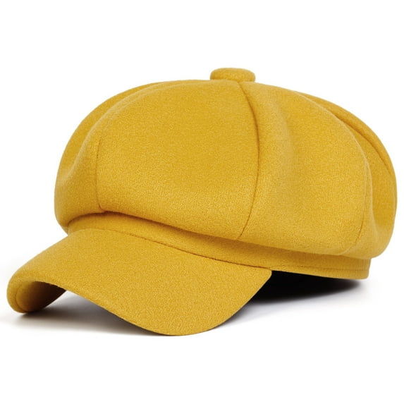 Women Beret Newsboy Hat, Women Newsboy Cap, Classic Autumn Spring Winter, Winter Warm Hats Visor Beret, Fashion Vintage Hat Octagonal Cap