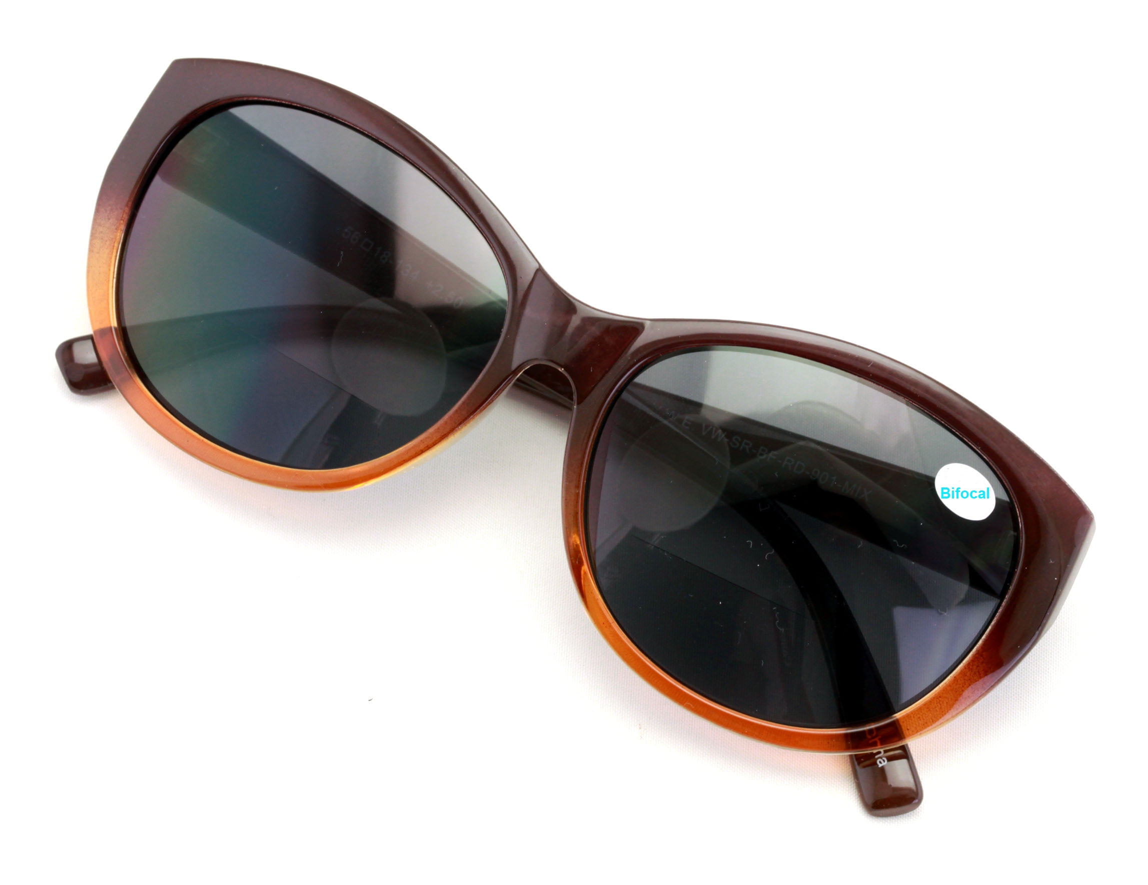 Women Bifocal Reading Sunglasses Reader Glasses Cateye 