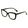thumbnail image 1 of Women Big Lens Butterfly Reading Glasses - Fun Cateye Clear Lens Readers - Vintage Fashion, 1 of 4
