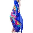 thumbnail image 1 of Women Bikini Beach Wear Hot Summer Beach Sarongs Chiffon Scarves Geometrical Design Swimsuit Cover Up Dress Kaftan Sarong Dress, 1 of 2