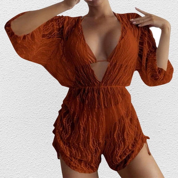 Women Bikini Cute Sport Push Up Swimsuit Mesh Drawstring Swimsuit 3 Piece Swimsuit Women Shorts Suit Leopard Swimsuit Women plus Womens Skirted Swimsuit Bottoms Underwire Bathing Suit Tops for Women