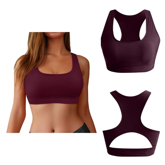 Women Bikini Tops Padded High Neck Swim Bra Racerback Women Swim Tops Swimwear for Women
