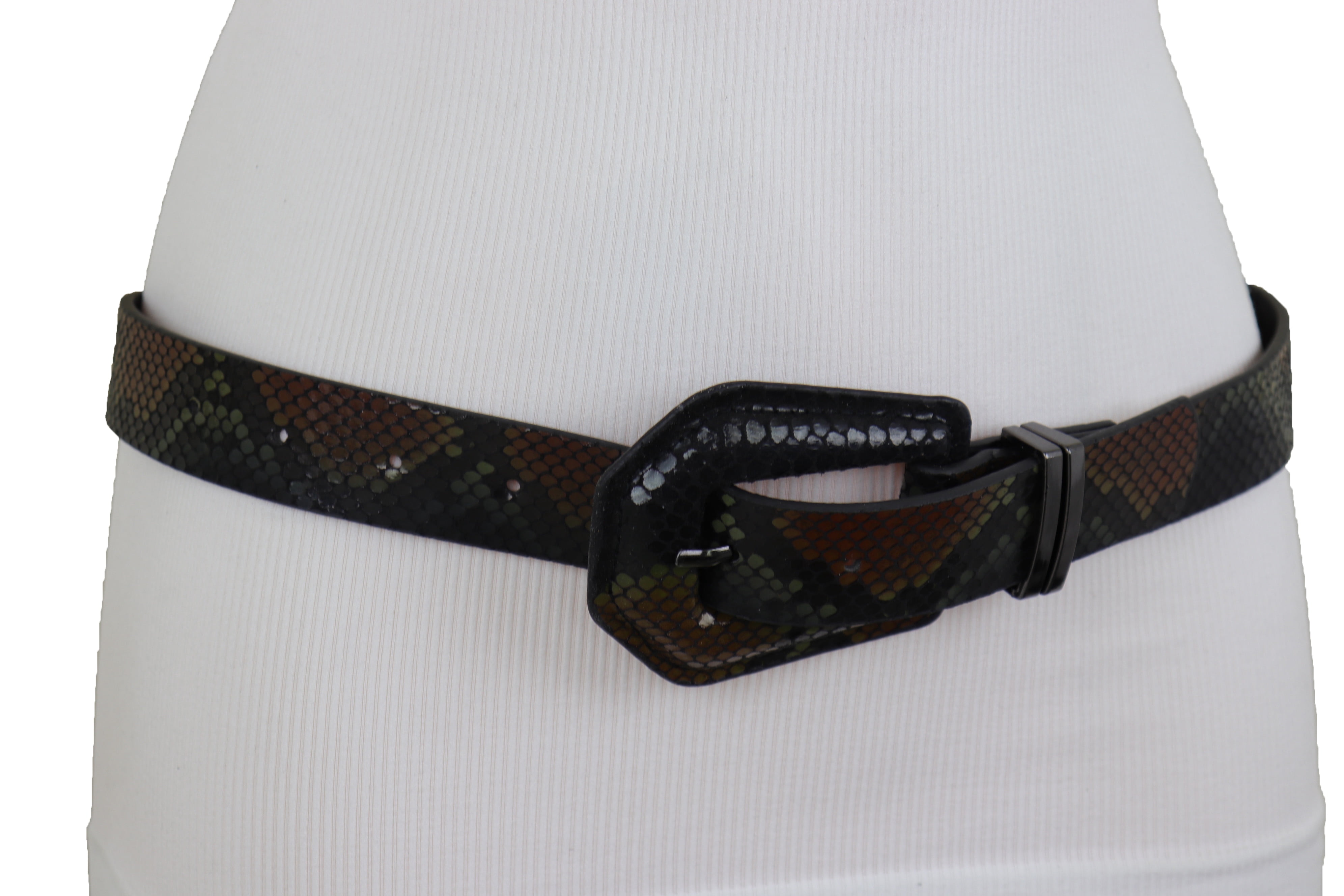 Women-Black-Brown-Faux-Leather  display picture 1