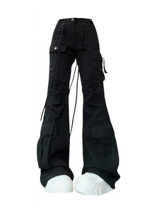 Shop Emo and Y2K Pants in Black and Wide Leg Styles at Walmart