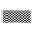 thumbnail image 1 of Women Black White Checkered Pattren Scarfs Large Warm Soft Shawls Wraps, 1 of 6