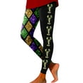 Women Black Yoga Printed, Sporty, Hip Lifting Pants Lightweight
