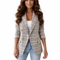 thumbnail image 1 of Women Blazer Work Clothes Open Front Corporate Outfits Dress Jackets Interview Outfits Fall Coat Long Sleeve Professional Outfits Suit Jackets Jackets for Women, 1 of 5
