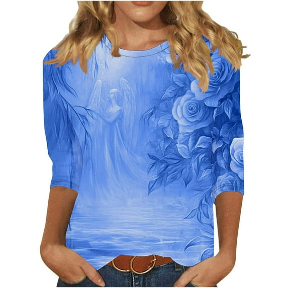 Women Blouse 3/4 Sleeve Petite, Blouses & Button-Down Shirts Petite White Tees Slim Fit Womens Tops Dressy Casual Short Sleeve Scoop Neck Solid Color Tshirts my orders