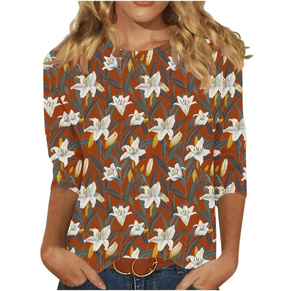Women Blouse 3/4 Sleeve Petite, Lightweight Tshirts Women Loose Basic Fitted Short Sleeve Tees Women Summer Tops Cotton Women Clothing Tops my orders