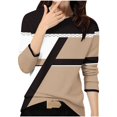 thumbnail image 1 of Women Blouse 3/4 Sleeve Petite, Plus Size Womens Shirts Trendy My Orders Placed Recently By Me My Account Women Casual Tops Trendy Hide Belly Tunic 2025 Summer my orders deals, 1 of 4