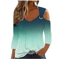 thumbnail image 1 of Women Blouse 3/4 Sleeve Petite, Womens Blouses for Work Professional Womens Sports Tops Plus Size White Summer Tops Y2K Short Sleeve Tunic Tops for Women XS my orders, 1 of 5