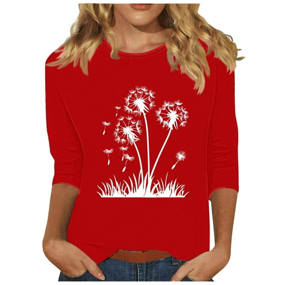 Women Blouse 3/4 Sleeve Petite, Womens T Shirts Graphic Animals Basic Tees Fitted Pack Dressy Summer Tops for Women Over 50 Short Sleeve Tunic Tops for Women 2025 my orders