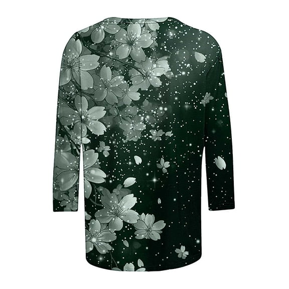 Women Blouse 3/4 Sleeve Petite, Womens T Shirts Graphic Tees Funny Workout Tops for Women Multipack White Summer Tops for Women Short Sleeve Warehouse Today Shipping