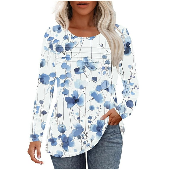 Women Blouse 3/4 Sleeve Petite, Work Blouses For Women Office Professional Long Sleeve Womens Sports Tops Xl White Summer Tops for Women Plus Size Summer Shirts for Teens Modest