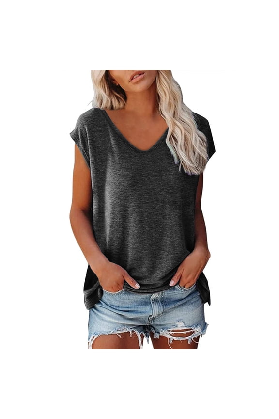 Women Blouses Active T Shirts Women Favorite T Shirt Tops And Blouses Lady Workout Clothe Shirts Bulk Ladies Short Sleeve Tops Long Sleeve Scrub Undershirt Woven Tunic Gauzy Type Girl Black M