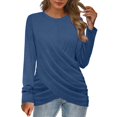 thumbnail image 1 of Women Blouses Button down Blouse Women Tops Athletic plus Size T Shirt Long Sleeve Shirt Nylon Womens Chiffon Blouses Ladies Summer Long Sleeve Dressy Shirts Shirts Pack 5 AB 2XL, 1 of 6