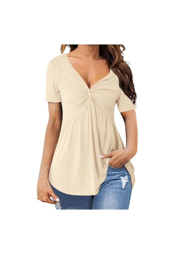 Women Blouses Casual Blouses for Women Summer Favorite T Shirt Raglan Shirt plus Size Cute T 2xl Shirts Pack Cute Summer Yoga Workout Top Leopard Short Womens Tops for Fall Lightweight Beige 2XL
