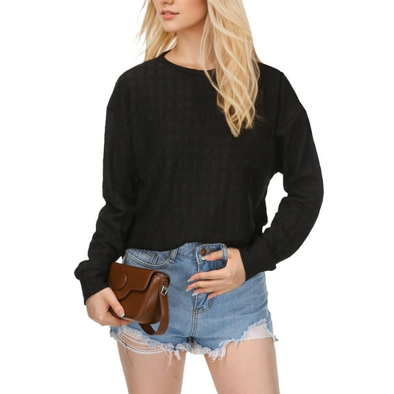 Women Blouses Color Block Long Sleeve Shirts Pleated Fall Tops Fashion Dressy Blouses