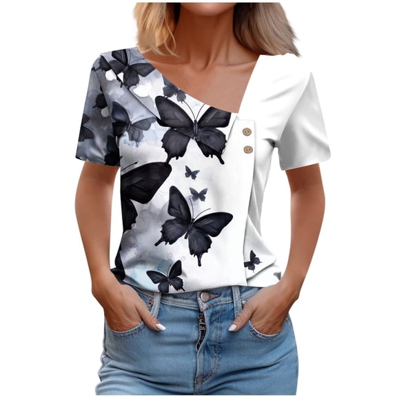 Women Blouses Elegant Casual Floral Previous Orders Cute Crop Tops for Women Plus Size Workout Tank Tops for Women Built In Bra