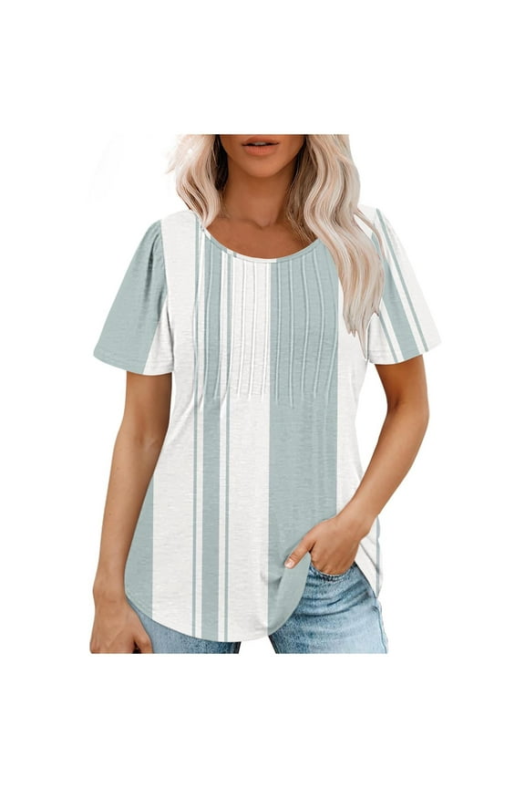 Women Blouses Elegant Casual Petite Long Sleeve T Shirts Loose Fit Try Before You Buy