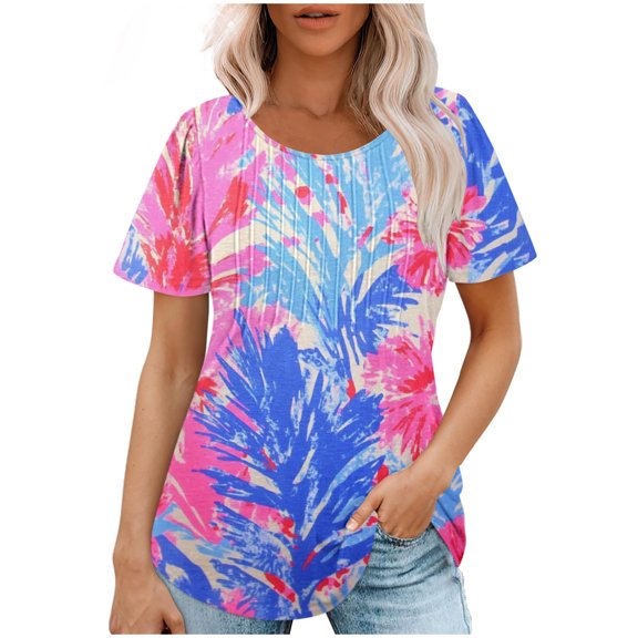 Women Blouses Elegant Casual Plus Size Graphic Tees Vintage Womens Summer Tops Dressy Casual Sexy Generic Blouses for Women