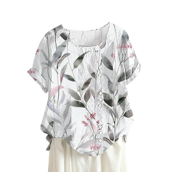 Women Blouses Elegant Casual XL Womens Funny T Shirts Fitted Basic Fitted Short Sleeve Tees Skims Dupes Shirt Clearance Deals