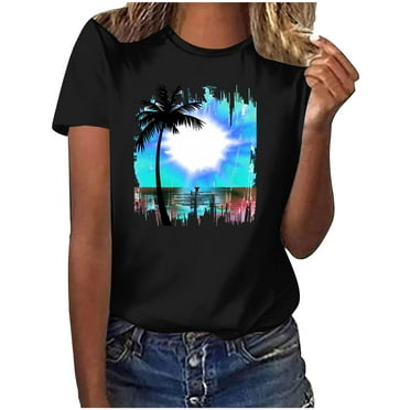 Women Blouses Elegant Casual XL Womens T Shirts Graphic Tees Trendy Cute Summer Clothes for Women Over 50