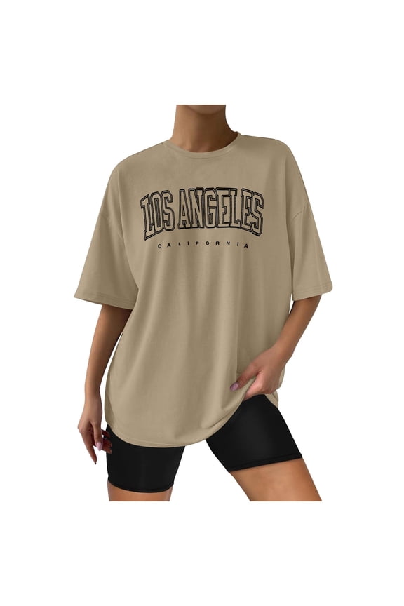 Women Blouses Fashion Long Sleeve Tops for Women Ladies Medium Tee Shirts Active Leisure Wear Casual Tops N L Cute L 5xl for plus Size Land Sleeve Shirt Girls Sipper Fitted Tee Wo Khaki 3XL