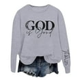 thumbnail image 1 of Women Blouses Fashion Sweat Shirt Scrub Tops Long Sleeve Women Hoodies Ladies Zip up Cute Crop Top Sweaters Thin Sweatshirt Wide Neck Sweatshirts Shirt Sports Fitted Athletic Pullover Zippe Grey S, 1 of 3