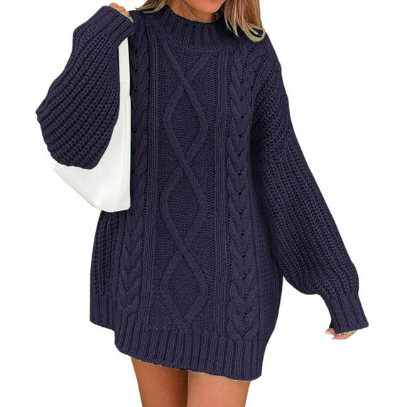 Women Blouses Korean Style Spring Autumn Sweater O-Neck Oversized Short Slouchy Pullover Sweater Long Sleeve Jumper Top