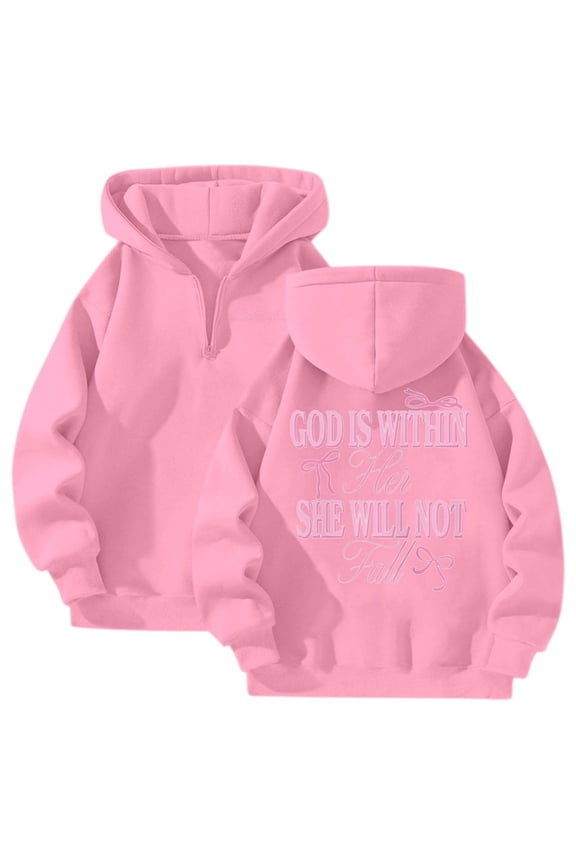 Women Blouses Ladies Cowl Neck Sweatshirt Women Light Weight Hoodie Medium Sweater Long Sleeve Top Neck Zip up Jacket Long Sleeve Athletic Shirt Zip Crop Hoodies Double Hooded Sweatshirt Pink M
