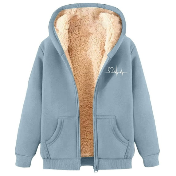 Women Blouses Light Long Hoodies Women Petite Size Clothes Ladies Extra Large Sweatshirts Crop Hoodie Long Sleeve Running Shirt Sweaters for Fall Hood Hoodies Sweaters for Sweatshirt Blue XL