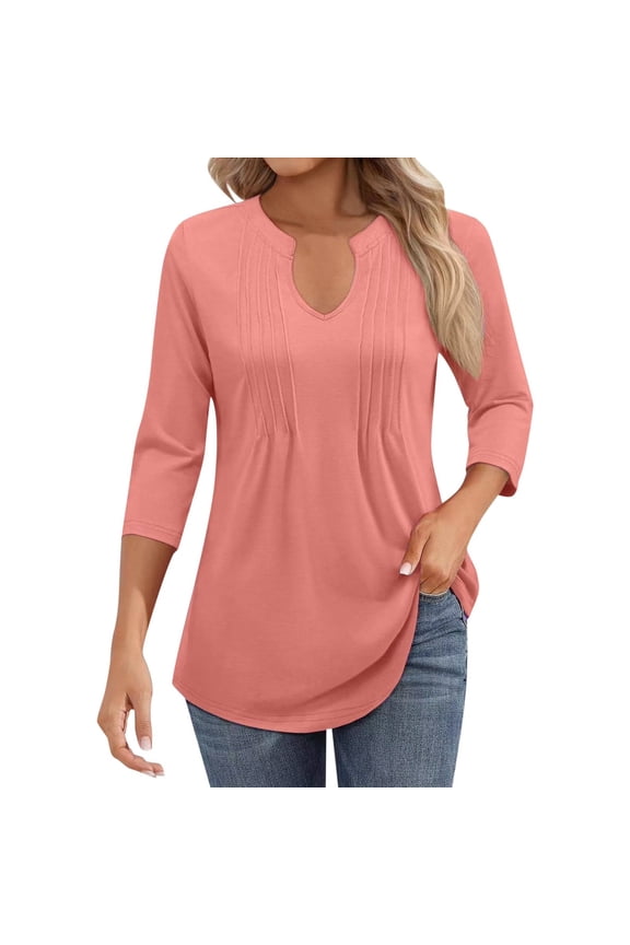 Women Blouses Loose Fitted Blouse Lace Women Blouses Mesh Shirt Christmas Shirt Womens 1950s Tops Layer Long Sleeve Dress Shirts Business Silk Blouse Long Sleeve Tunics for Leggings Pink S