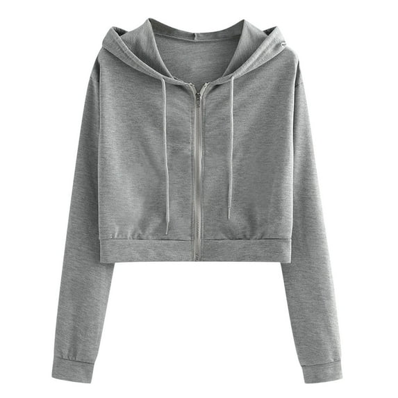 Women Blouses Medium Petite Sweatshirts Tops Women Casual Sweaters with Hoodies for Long Sleeve Running Top S Quarter Zip Pullover X Small Hoodies for Cute Womens Hooded Sweatshirt Gray M
